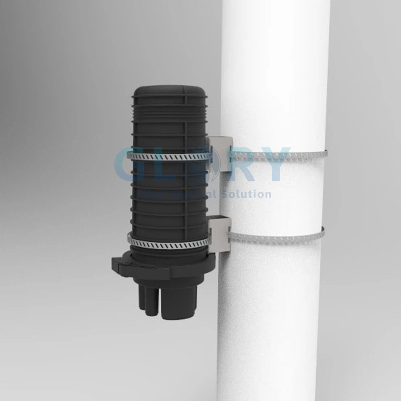 pole mounting for fiber splice closure L5-BR pole mounting for fiber splice closure L5-BR