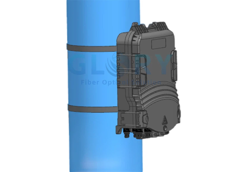 Fiber Splitter Distribution Box pole mounted 1 Fiber Splitter Distribution Box pole mounted 1